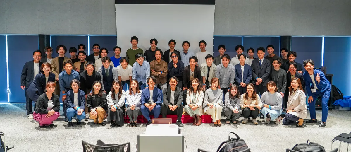 キャリア講演会の集合写真